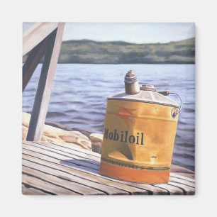 A Day at the Lake 1996 Magnet