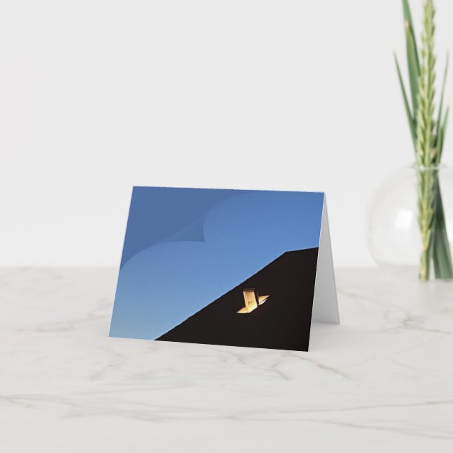 A day ends card (Front)