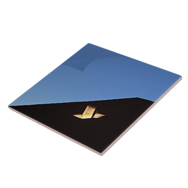 A day ends ceramic tile (Side)