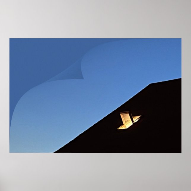 A day ends poster (Front)