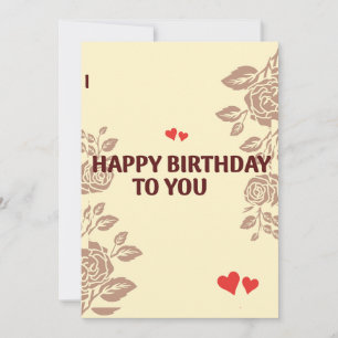 "A Day Full of Surprises!" Flat Announcement Card