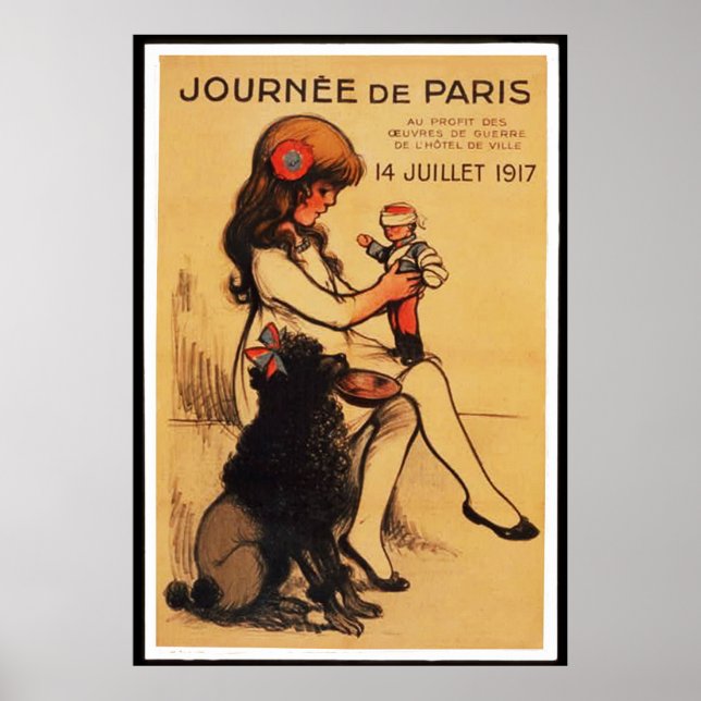 A Day in Paris (in 23 sizes) Poster (Front)