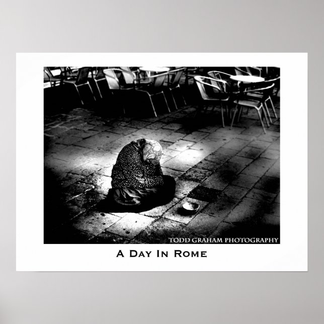 A Day In Rome Poster (Front)