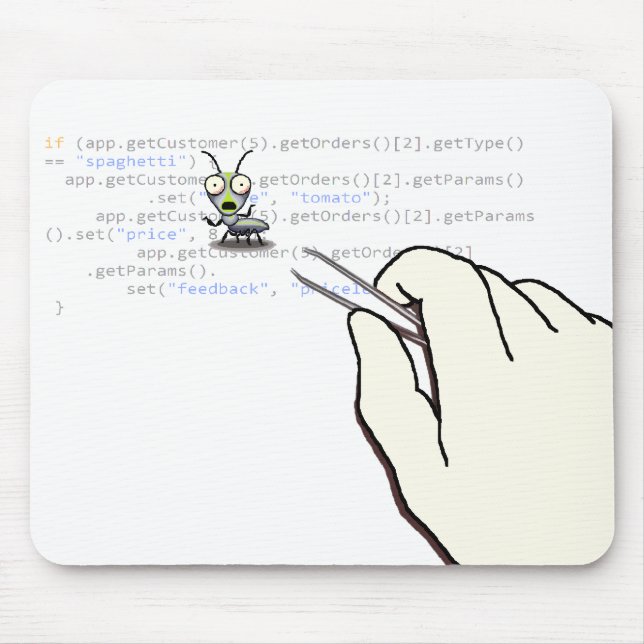 A Day in Software Engineering Mouse Pad (Front)