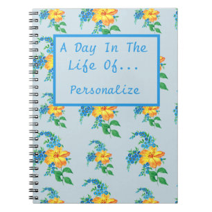 A Day In The Life Of Personalised Daily Journal 