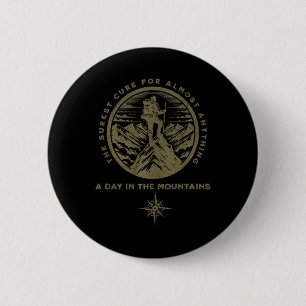 A Day In The Mountains - For Women 6 Cm Round Badge