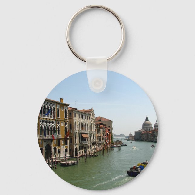 A Day in Venice Key Ring (Front)