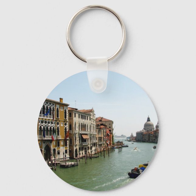 A Day in Venice Key Ring (Front)