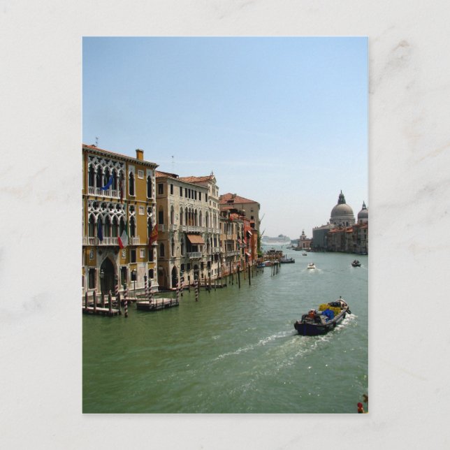A Day in Venice Postcard (Front)
