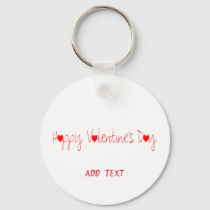A day of love and all who love keychain