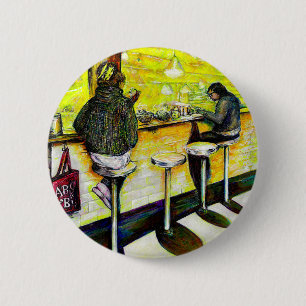 A Day Off from Crazy 6 Cm Round Badge
