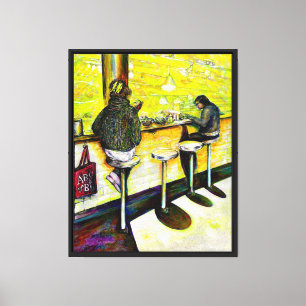 A Day Off from Crazy Canvas Print