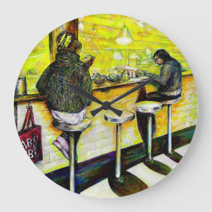 A Day Off from Crazy Large Clock