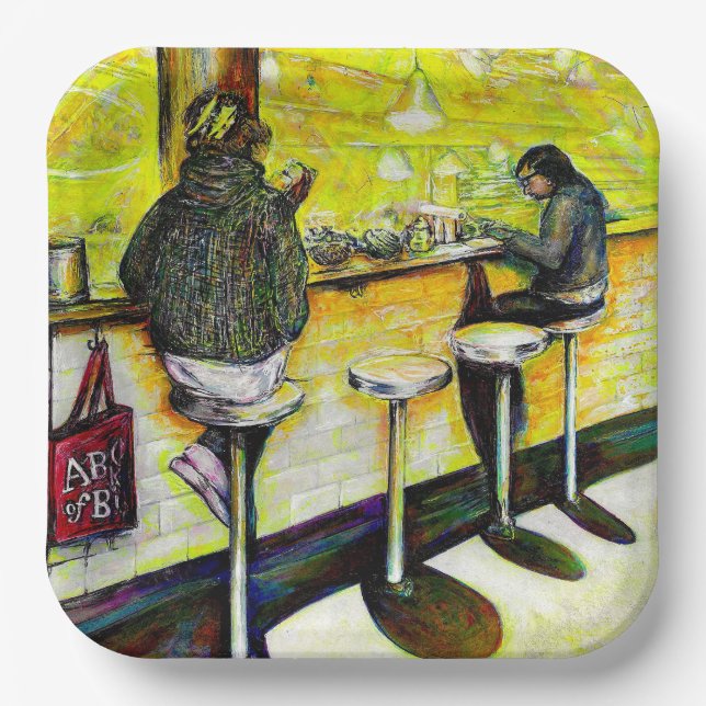 A Day Off from Crazy Paper Plate (Front)