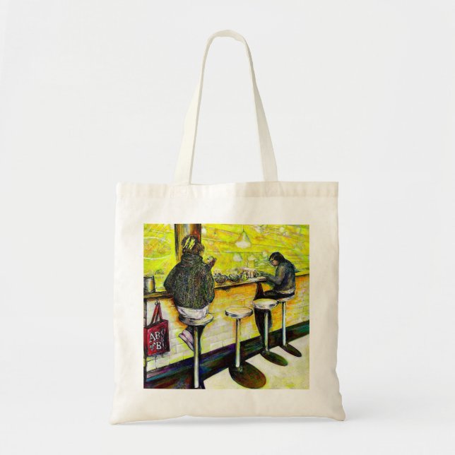 A Day Off from Crazy Tote Bag (Front)