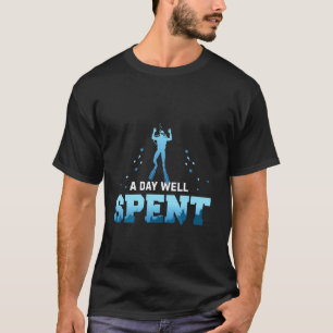 A Day Well Spent Funny Scuba Dive Diver Diving T-Shirt