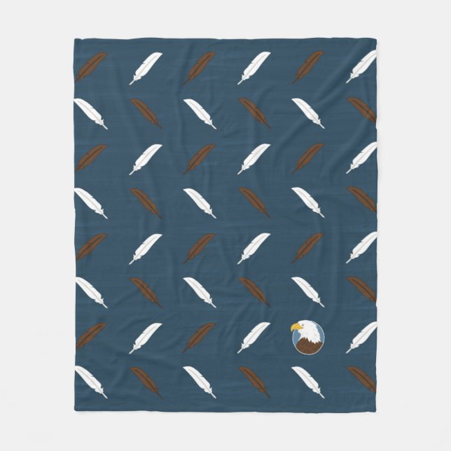 A Day with Harriet Fleece Blanket Throw (Front)