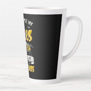 A Day Without My Bees Latte Mug