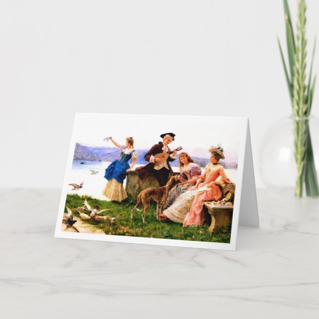 A Days outing Holiday Card (Front)