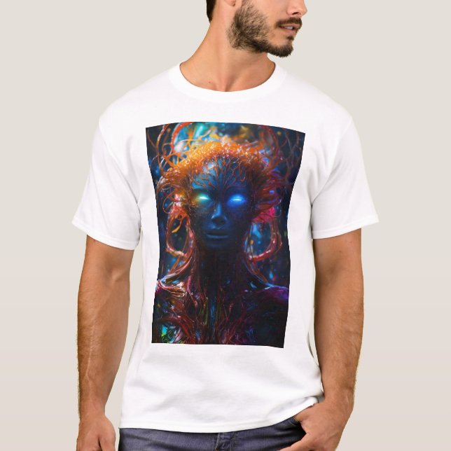 A dazzling shimmering sonic symbiotic radiates bi T-Shirt (Front)