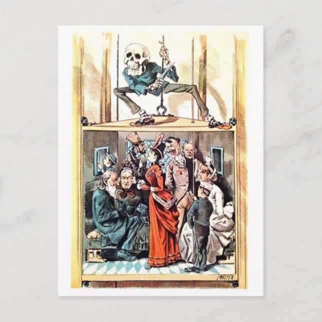 A Death trap postcard (Front)