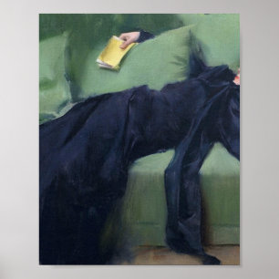 A Decadent Girl - Ramon Casas Poster