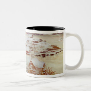 A December Day c.1893 Two-Tone Coffee Mug