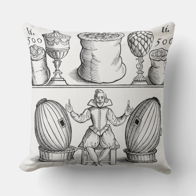 A Declaration Fixing the Date of the Next Drawing Cushion (Front)