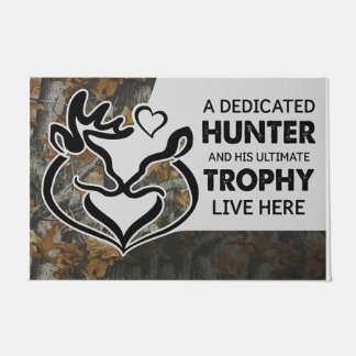A Dedicated Hunter And His Ultimated Trophy Doormat
