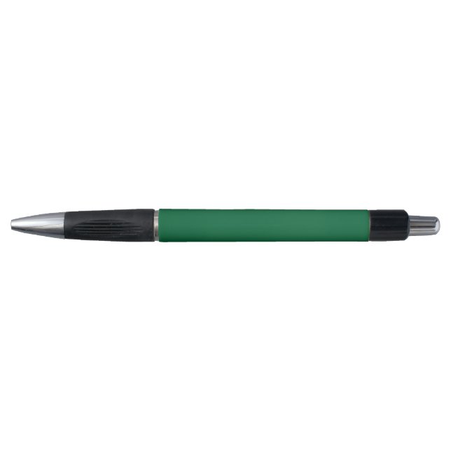 A deep green background contrasted by a crisp whit (Front)
