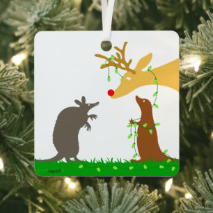 A Deer Christmas Ornament