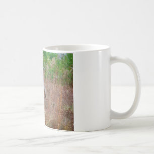 A Deer in the Tall Grass Coffee Mug
