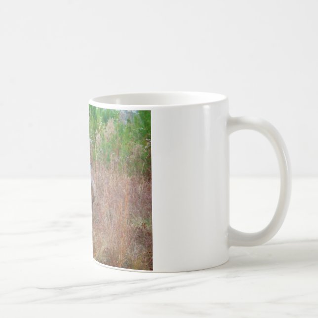 A Deer in the Tall Grass Coffee Mug (Right)