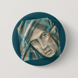 A Defiant Green Elf 6 Cm Round Badge