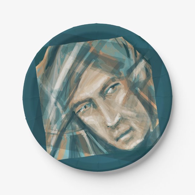 A Defiant Green Elf Paper Plate (Front)