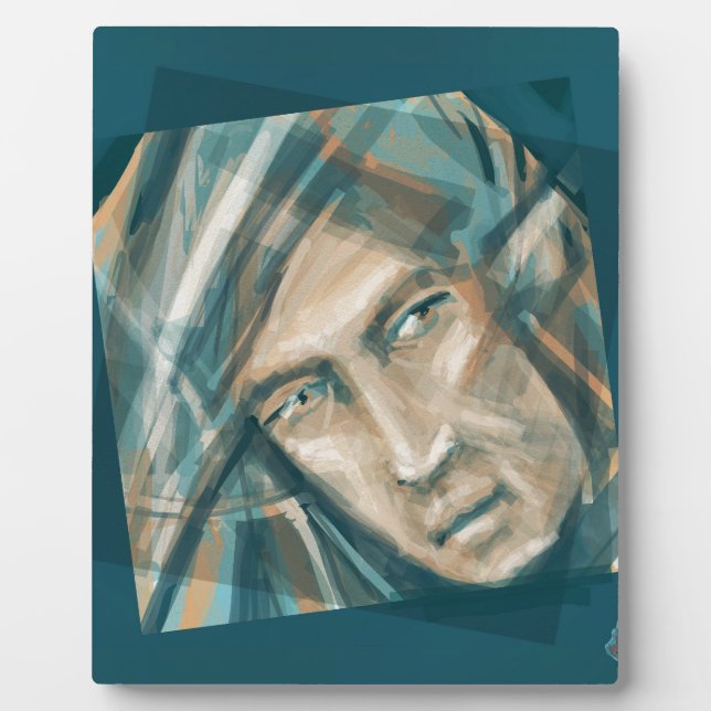 A Defiant Green Elf Plaque (Front)