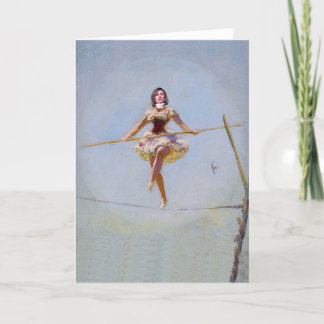 A Delicate Balance Birthday Card