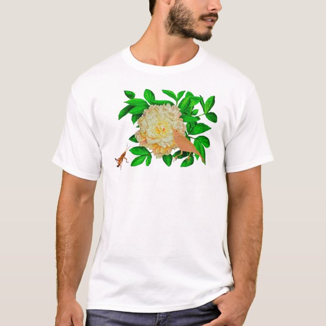 A delicate bird Poster T-Shirt (Front)