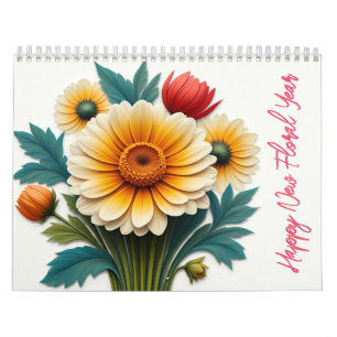 A Delicate Bouquet Calendar