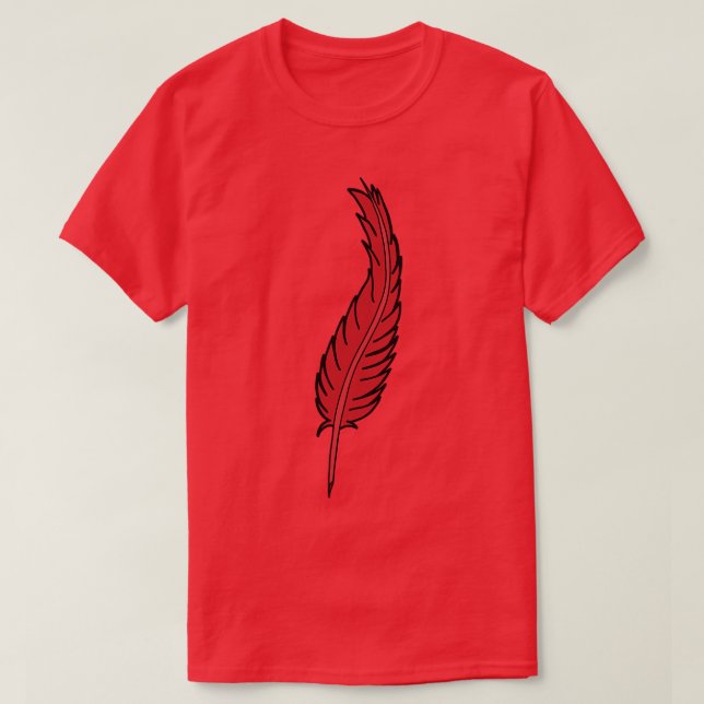 A delicate feather T-Shirt (Design Front)