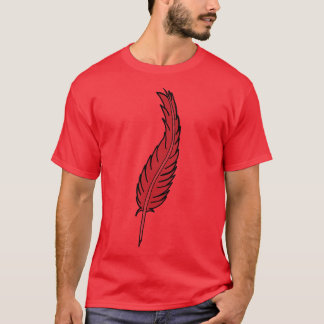 A delicate feather T-Shirt