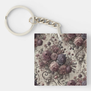 A Delicate Repulsion – Gothic Victorian Design Key Ring