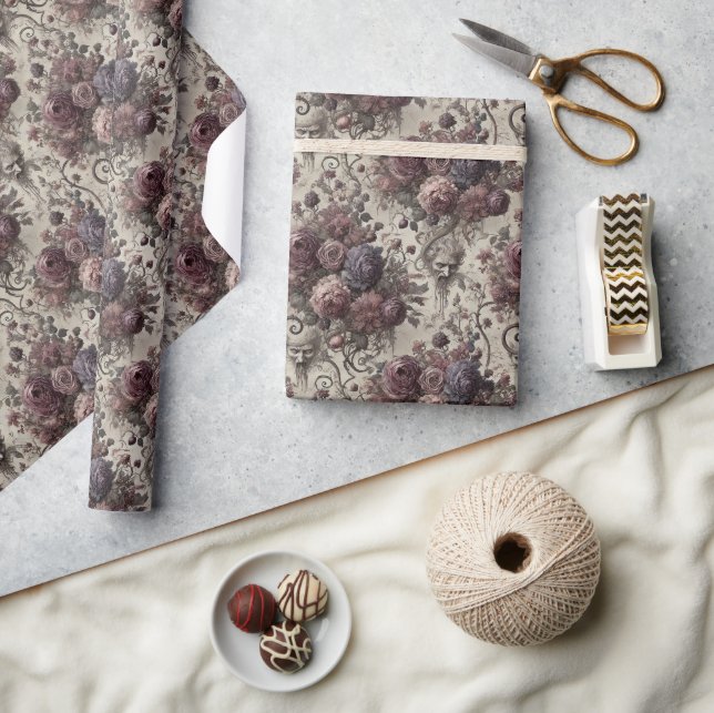 A Delicate Repulsion – Gothic Victorian Design Wrapping Paper (Crafts)