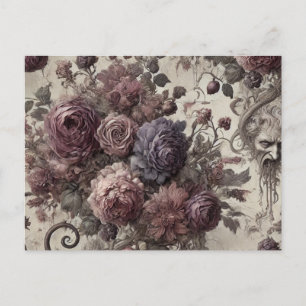 A Delicate Repulsion – Gothic Victorian  Holiday Postcard