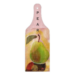 A Delicious Pear Cutting Board