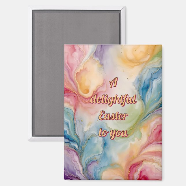 ~A DELIGHTFUL EASTER TO YOU ~  Magnet (Front/Back)