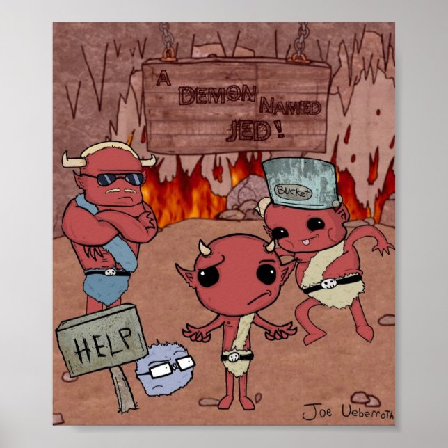 A Demon Named Jed ! poster (Front)