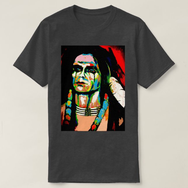 A depiction of Zahn Mcclarnon  (2)  T-Shirt (Design Front)