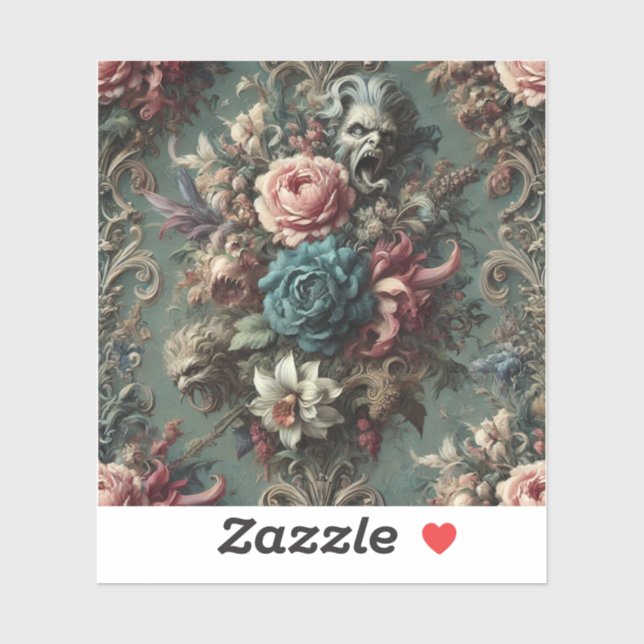 A Deranged Dirge – Gothic Floral Design (Sheet)