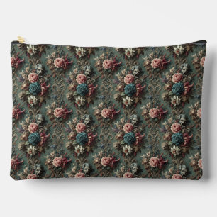 A Deranged Dirge – Gothic Floral Design Accessory Pouch